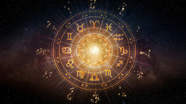 The zodiac circle 