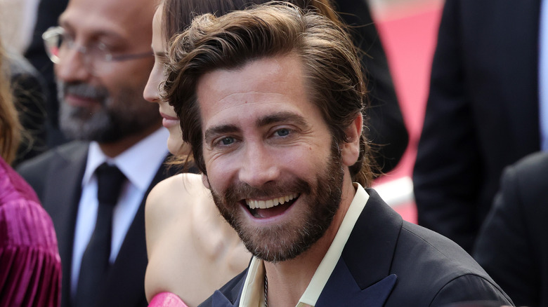 Jake Gyllenhaal on red carpet