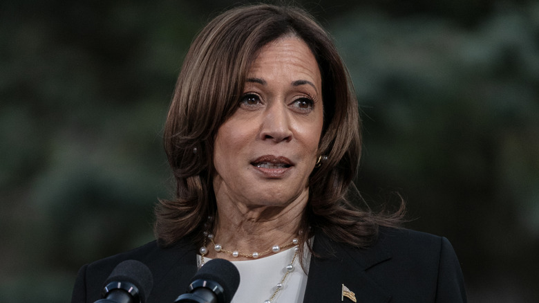 Kamala Harris speaking