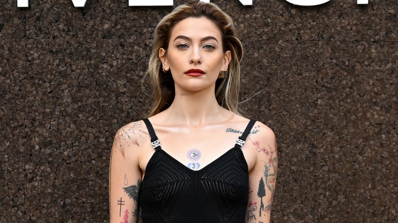 Paris Jackson with tattoos