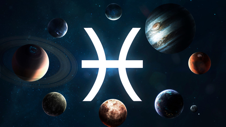 The Pisces sign by planets