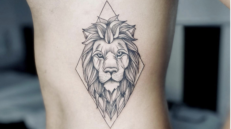 Lion tattoo