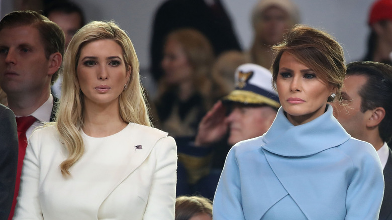 Ivanka and Melania Trump together