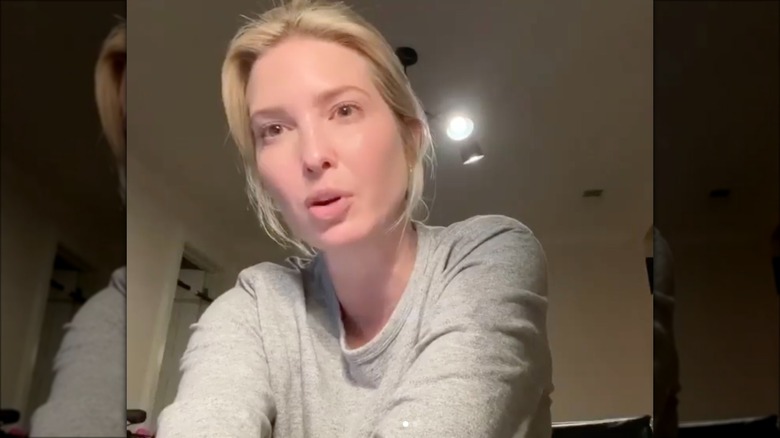 Ivanka Trump with no makeup