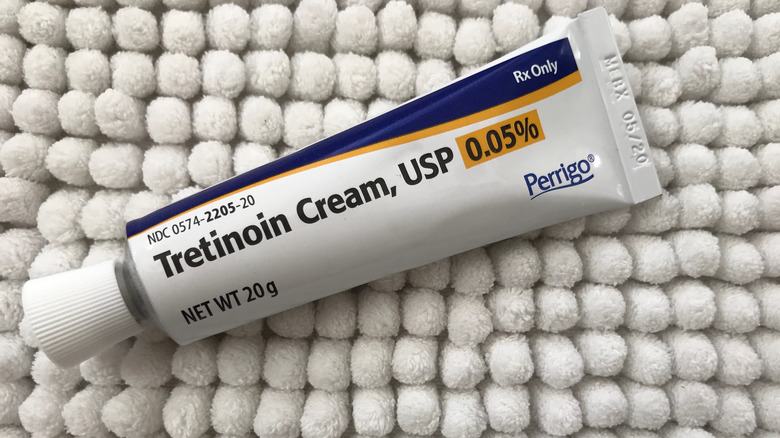 tube of tretinoin cream