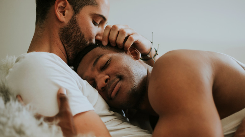 couple in bed