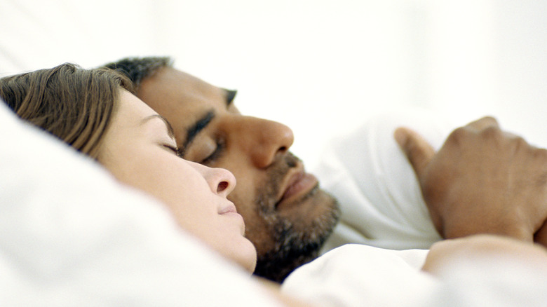 couple in bed