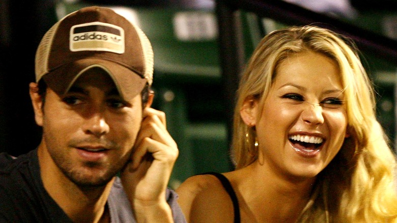 Enrique Iglesias and Anna Kournikova