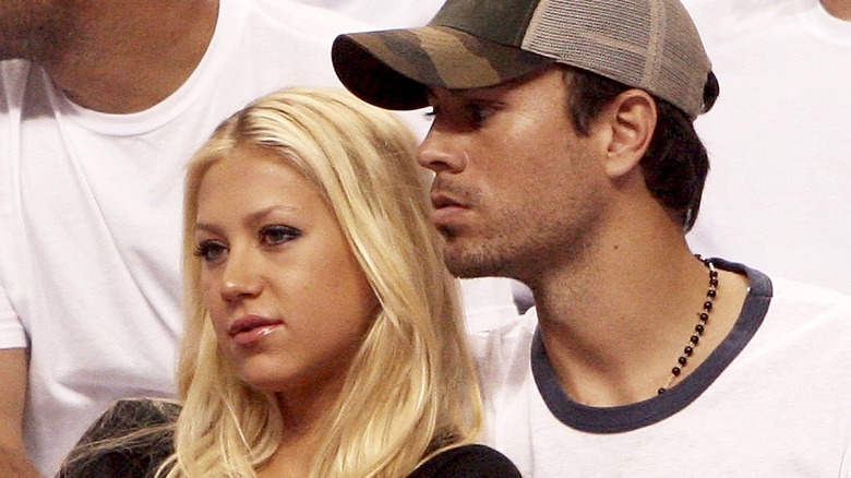 Enrique Iglesius and Anna Kournikova