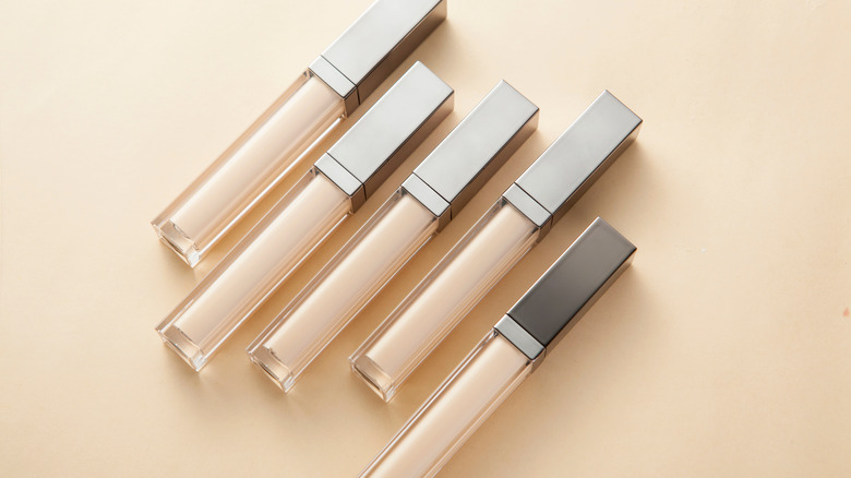 Tubes of concealer 