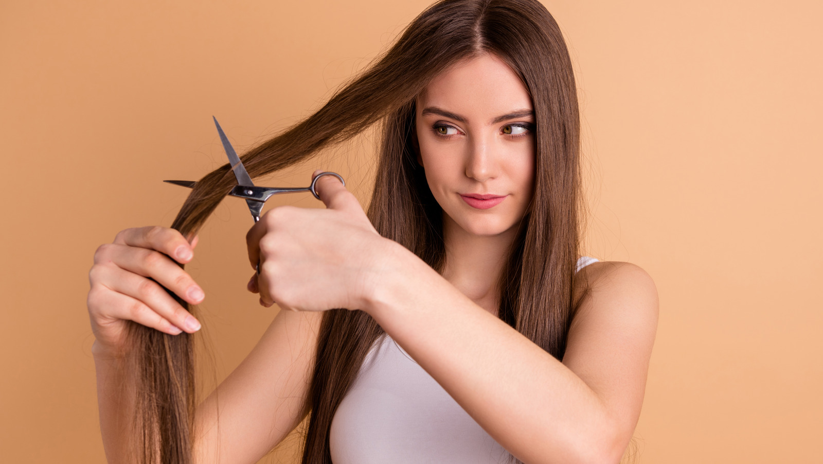 Cutting your own store hair women