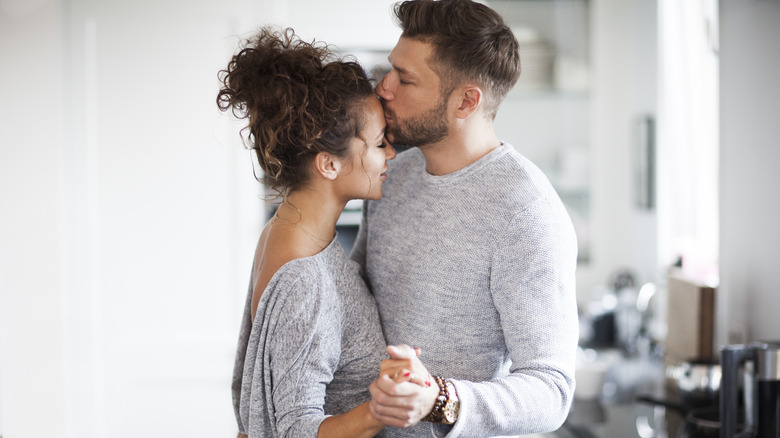 young couple dancing