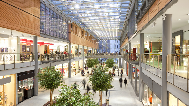 shopping mall interior