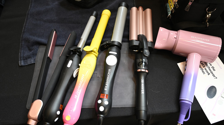 various curling irons