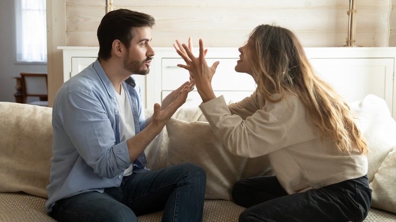 couple arguing