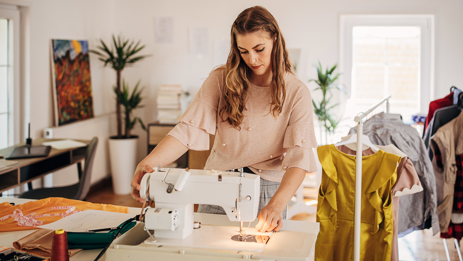 The first step for making your own clothes – sewing-plus