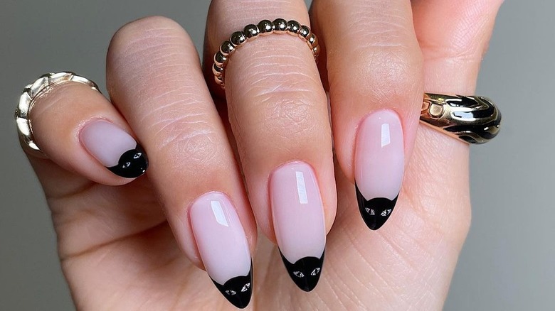 Cat nails manicure