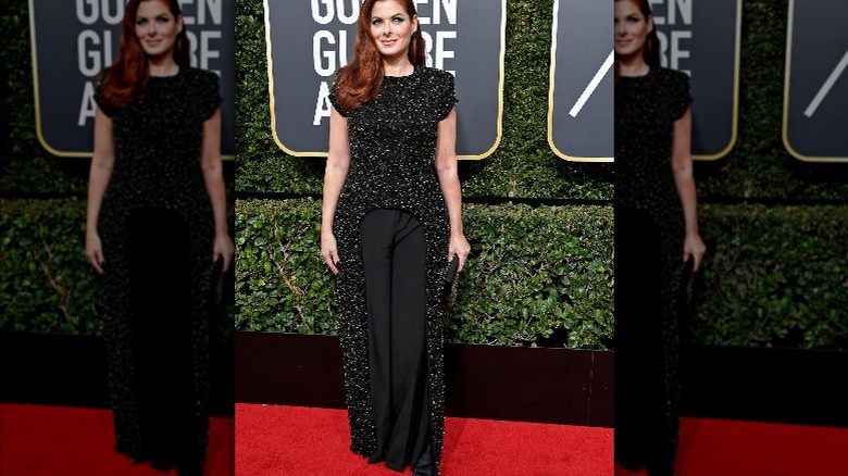 Debra Messing 2018 Golden Globes