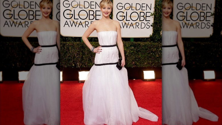 Jennifer Lawrence 2014 Golden Globes