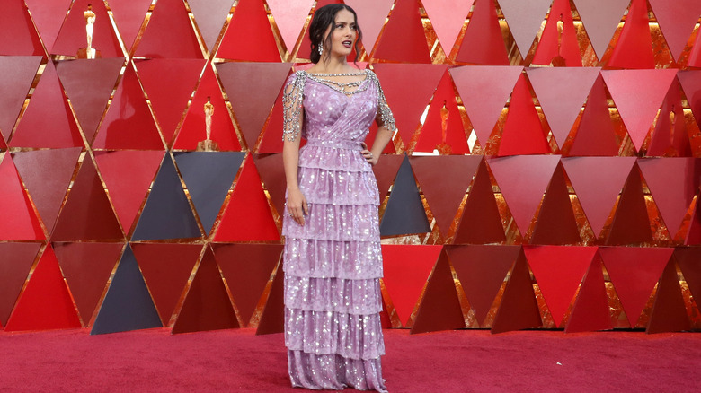 Salma Hayek 2018 Oscars