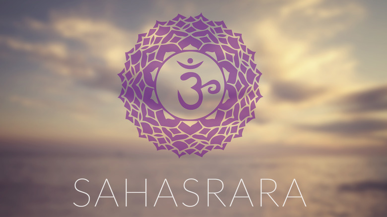 sahasrara crown chakra symbol