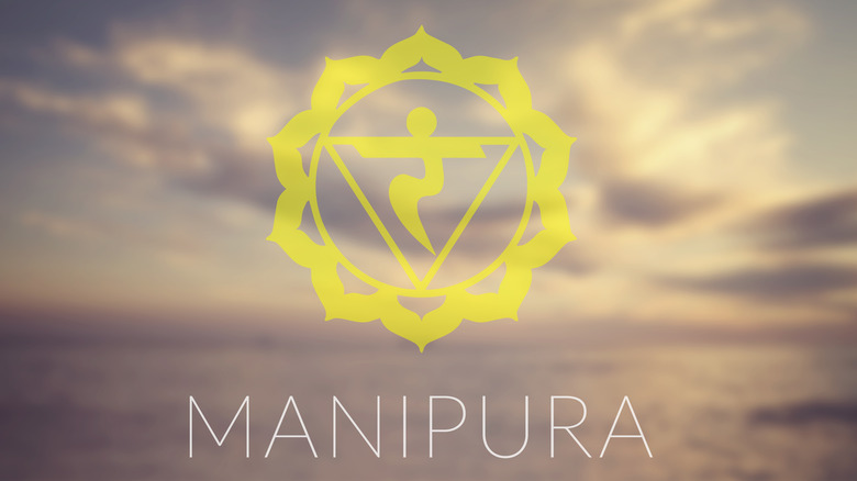 manipura solar plexus chakra symbol
