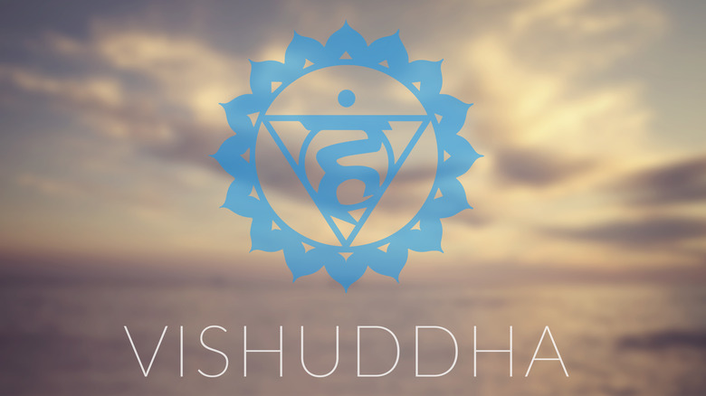 vishuddha throat chakra symbol