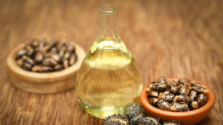 castor beans oil