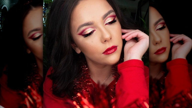 Gemini holiday makeup